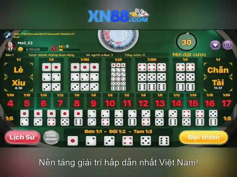  trò chơi slot XN88 - XN88